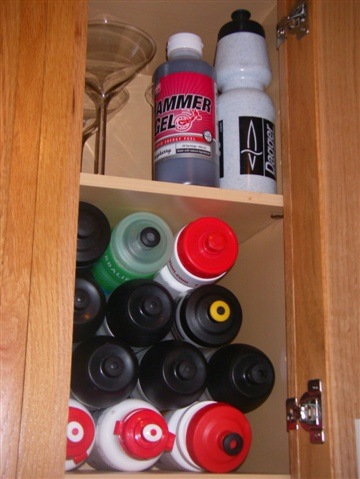 Bike water bottle discount storage