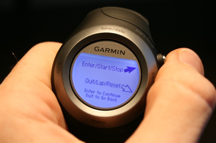 Garmin 405 Initial Setup