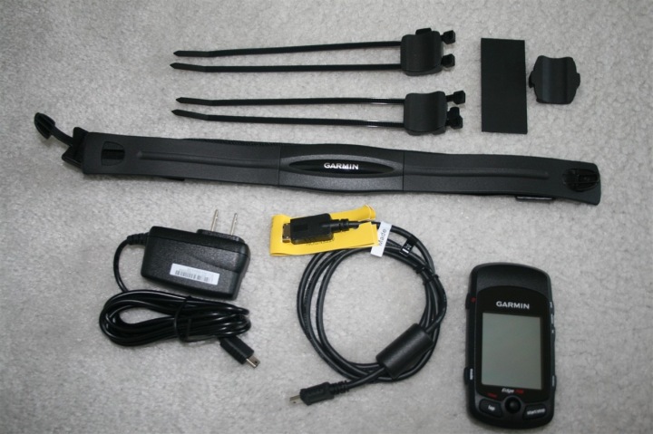 Garmin Edge 705 Box Contents