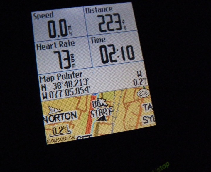 Garmin Edge 705 backlight