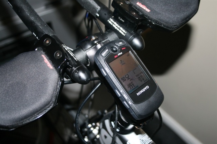 Garmin Edge 705 Incorrect Mounting