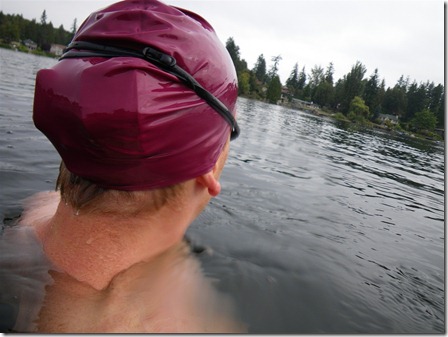 Garmin 310XT and 305 in the swim cap