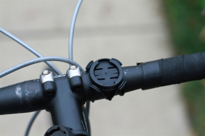 Edge 500 mount system on road bike