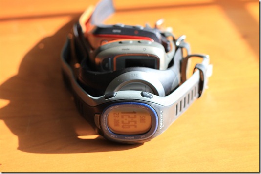 Garmin Forerunner Comparison Shots