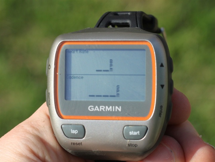 Garmin 310XT HR and Cadence