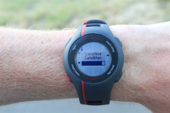 Garmin forerunner hot sale 110 features