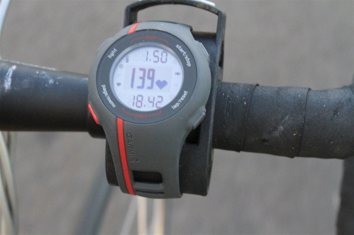 FR110 while cycling