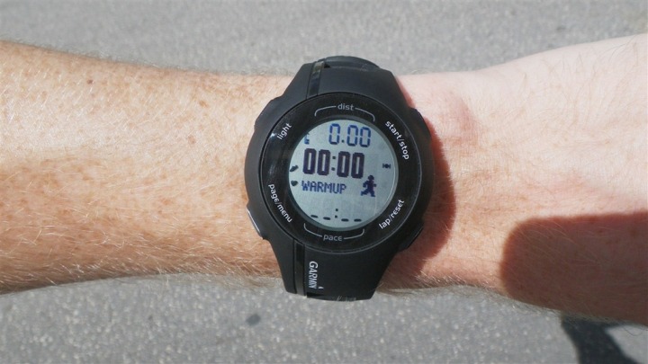 garmin forerunner 210 hr