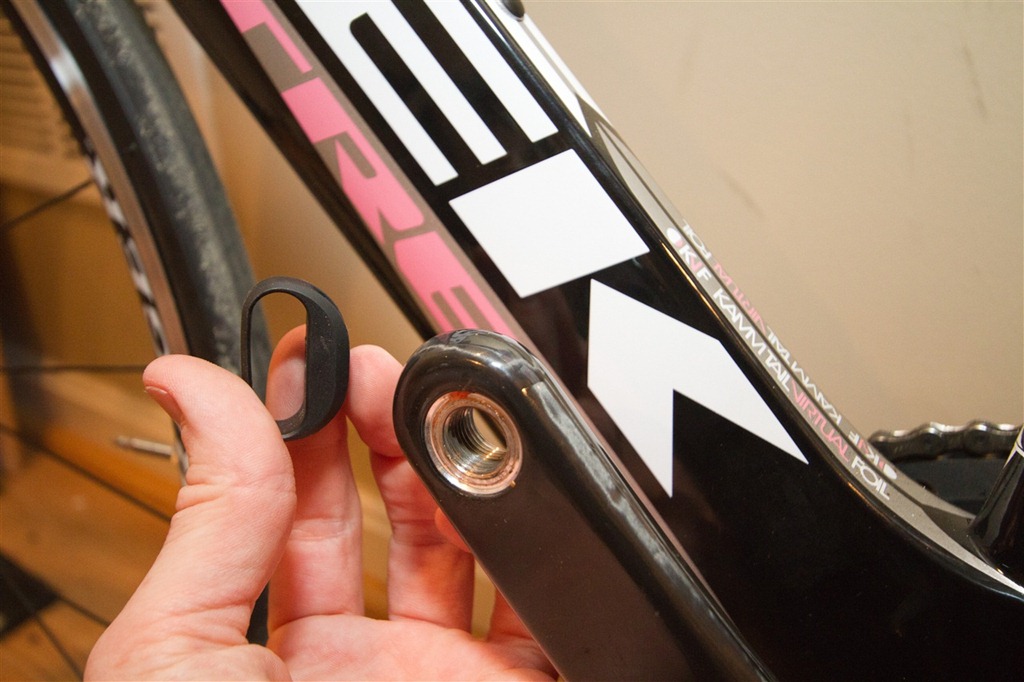 A look at the Trek Bontrager frame integrated DuoTrap ANT Speed