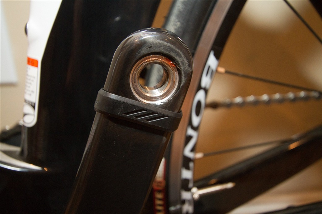 A look at the Trek Bontrager frame integrated DuoTrap ANT Speed