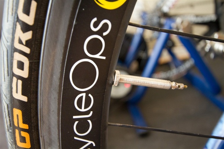 CycleOps PowerTap Wheelset Longer Valve