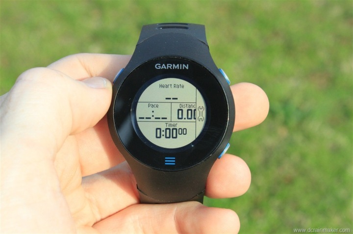 Garmin forerunner best sale 610 hr