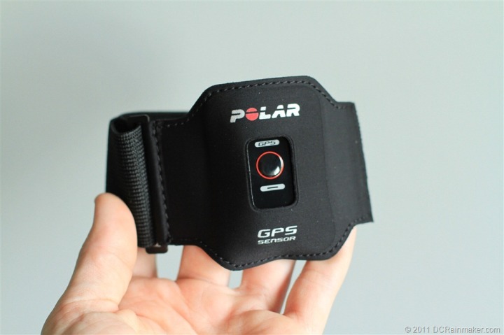 Polar G5 GPS Unit Armband with pod