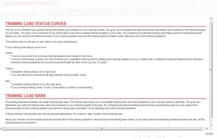 PPT Bike Ride Workout Training Load Detail