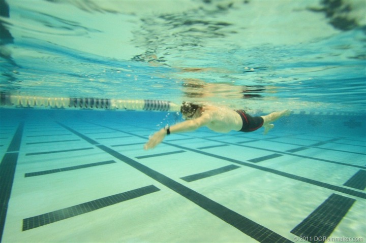 Polar RCX5 Swimming on wrist