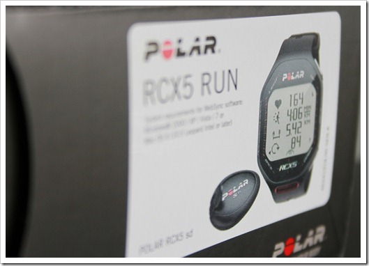 polar rcx5 run