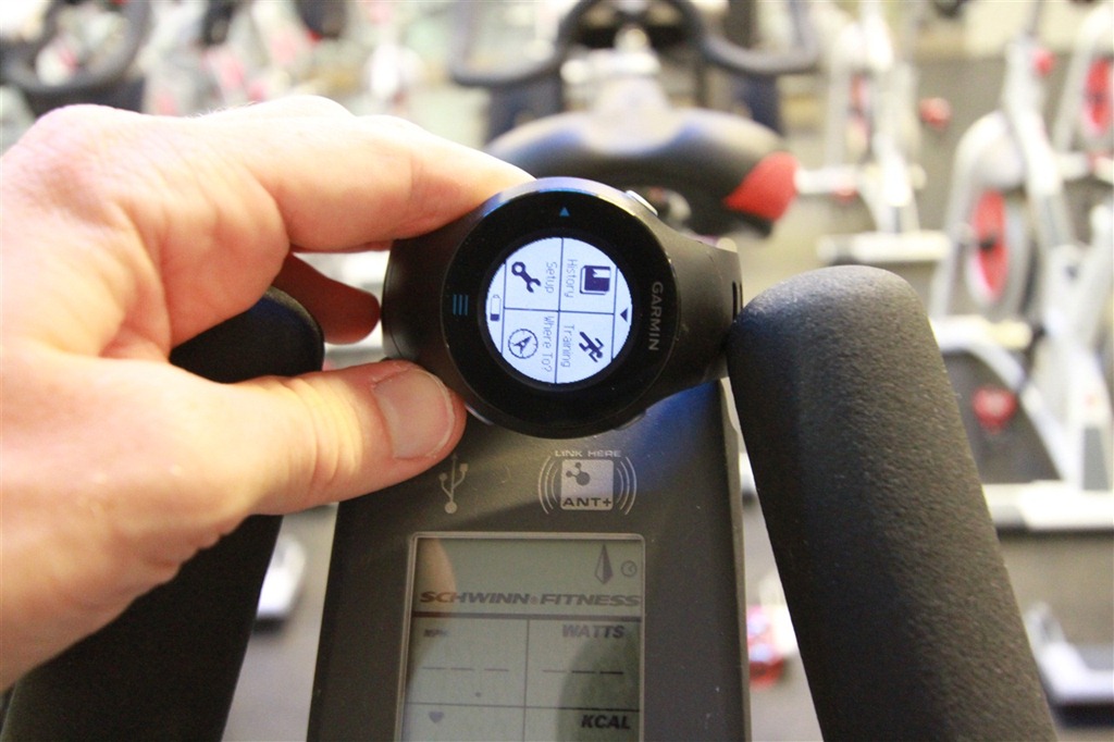 ANT+ enabled spin bike 