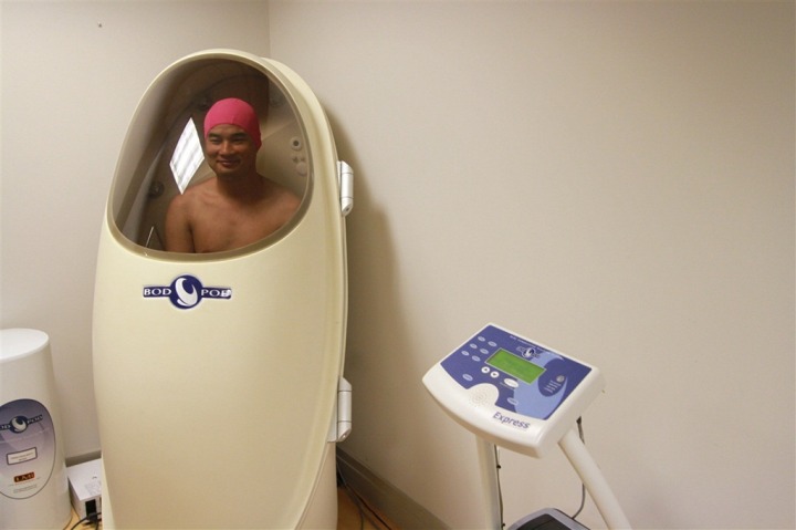 Mark in the Bod Pod