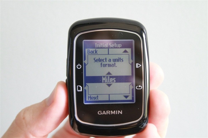 garmin edge 200 navigation