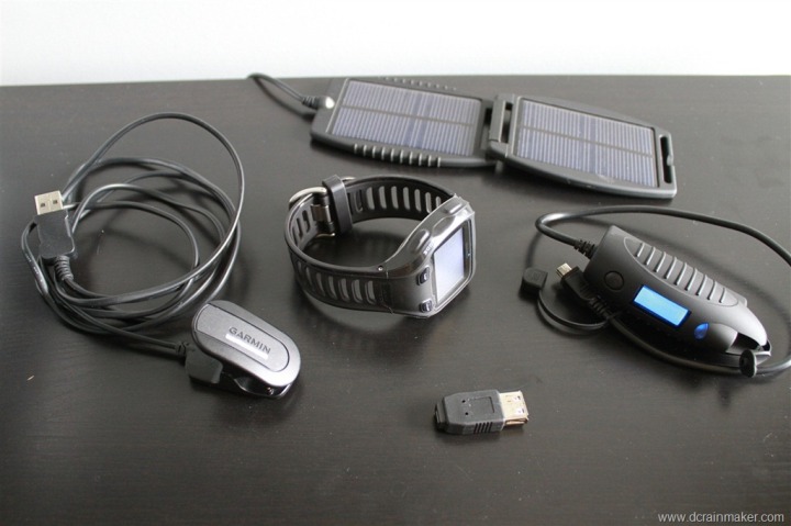 Garmin FR910XT Power Extender Battery Solar Pack