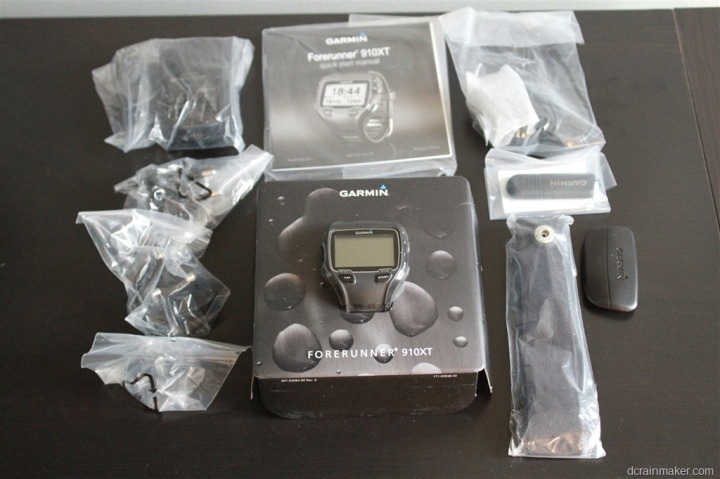 Garmin FR910XT Unboxed