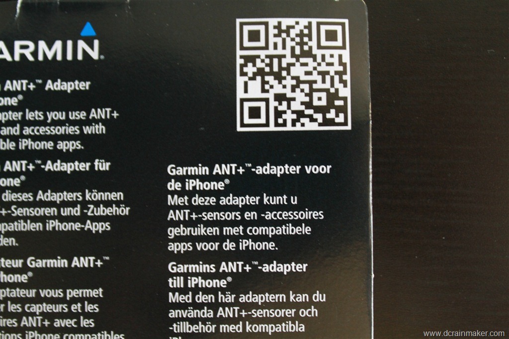 weekend Græder repulsion Garmin iPhone ANT+ Adapter and Garmin Fit app Review | DC Rainmaker