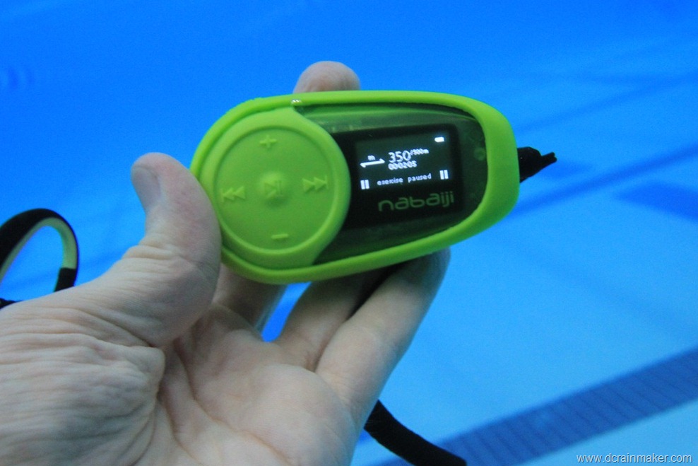 Lecteur MP3 étanche natation et écouteurs SwimMusic 100 V3