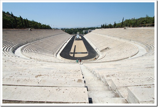 Hanging out in a Greek Olympic Stadium (a really old one) | DC Rainmaker