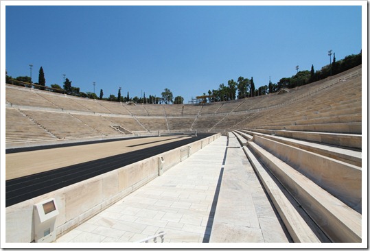 Hanging out in a Greek Olympic Stadium (a really old one) | DC Rainmaker