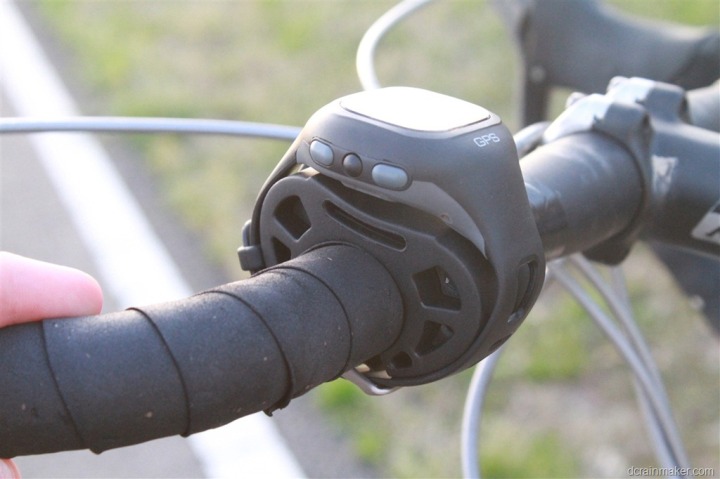 handlebar watch mount