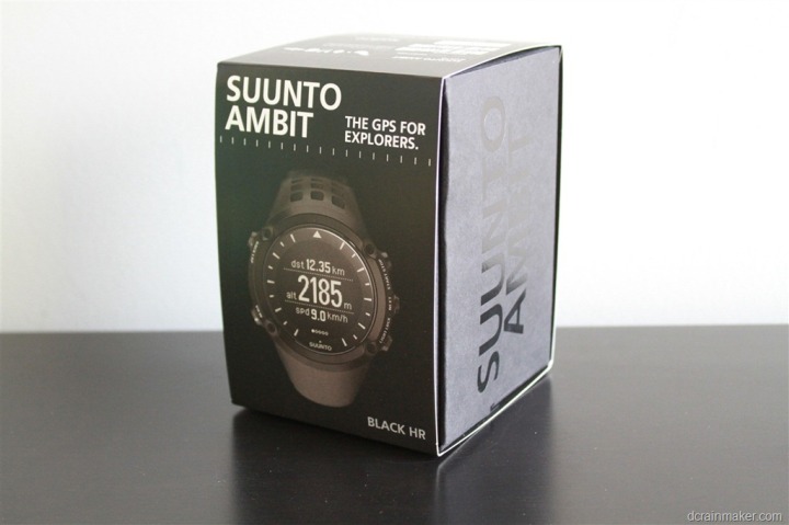 Suunto ambit 2025 black hr