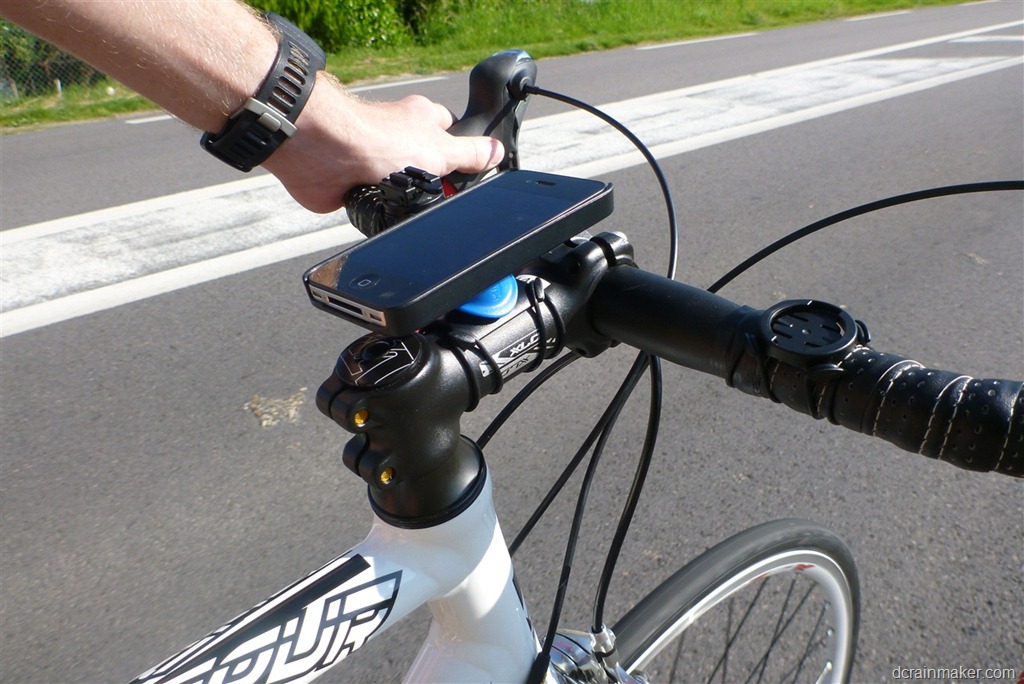 attaching phone to bike