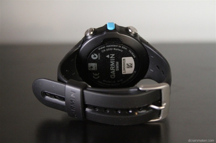 Garmin Swim Watch Back