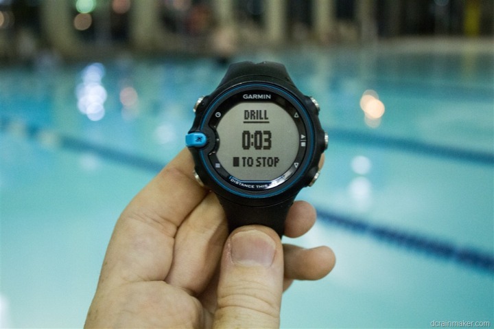 swimming watch