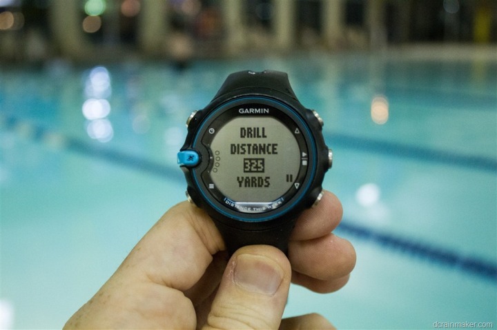 swimming distance watch