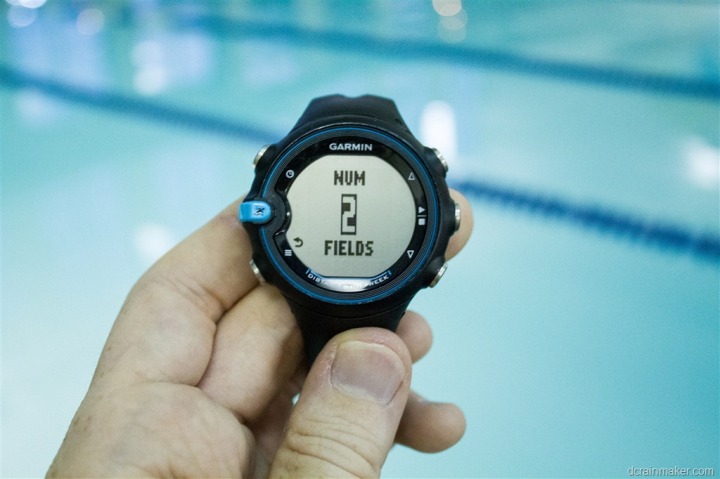 Garmin 230 sales swimming