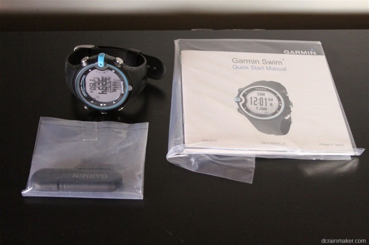 Garmin Swim Watch Unboxed