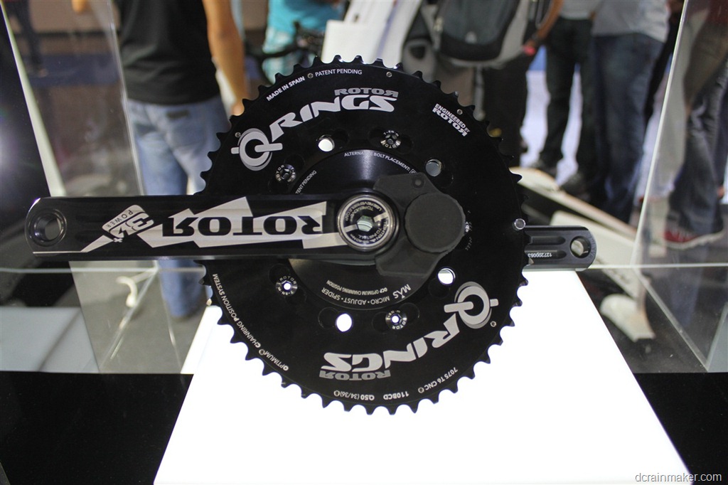 rotor power meter crankset