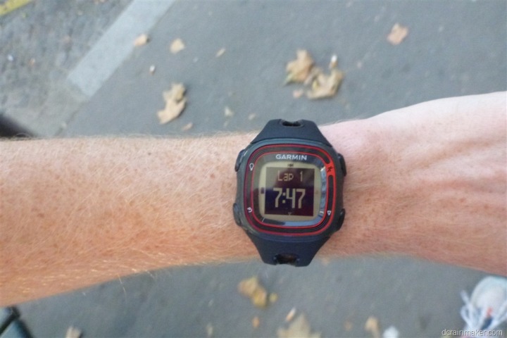 personalizado Pies suaves yermo Garmin Forerunner 10 (FR10) GPS watch In-Depth Review | DC Rainmaker