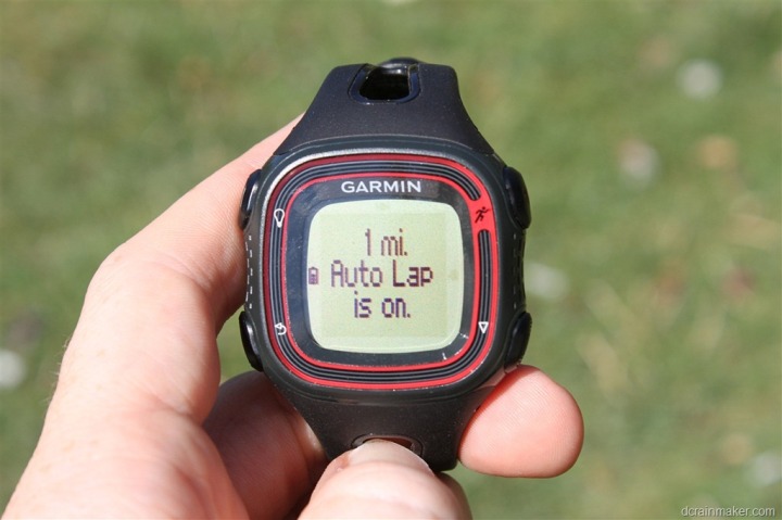 Garmin Forerunner 10 FR10 GPS watch In Depth Review DC Rainmaker