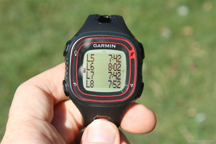 personalizado Pies suaves yermo Garmin Forerunner 10 (FR10) GPS watch In-Depth Review | DC Rainmaker