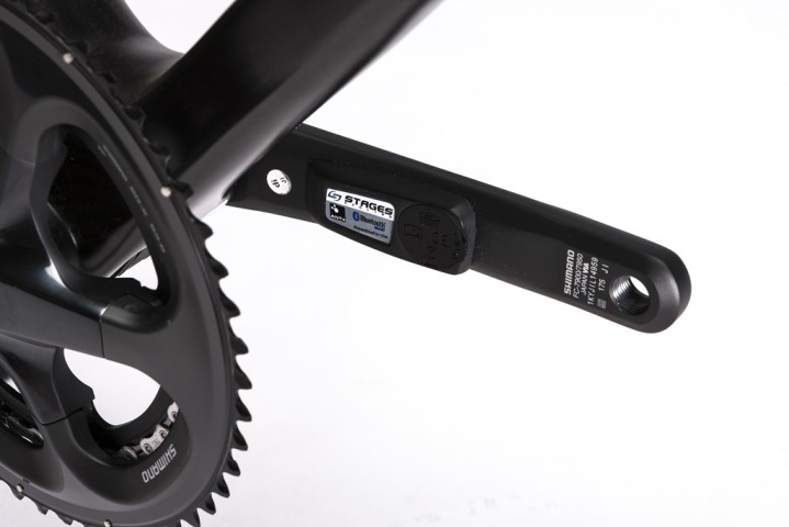 StageOne Power Meter Attached to bike