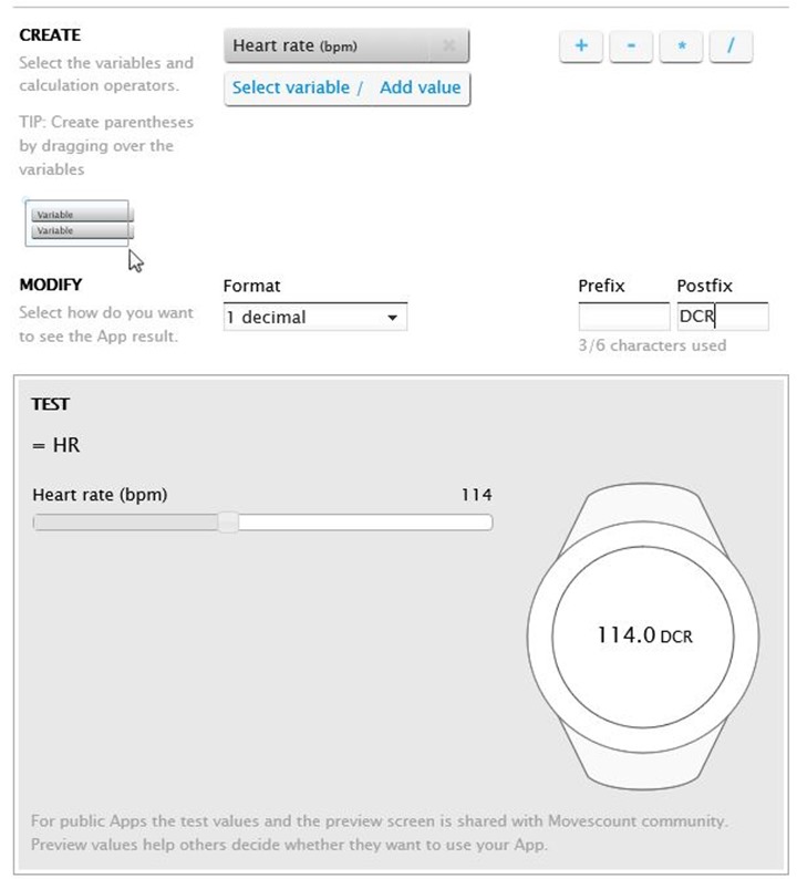 MovesCount Creating new Ambit App Test Unit