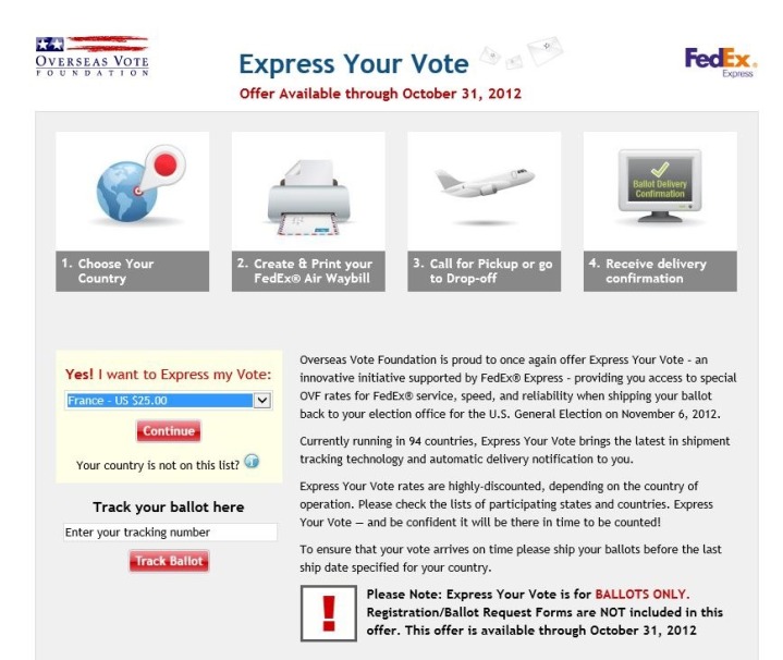 FedExBallot