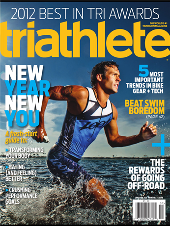 TriathleteMagazine-Jan2013-Cover