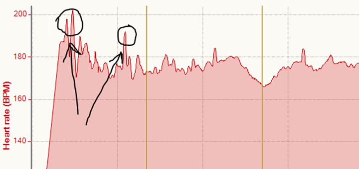 A solution to heart rate dropouts/spikes with Garmin HR Soft