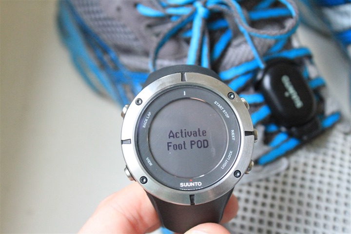 Suunto foot pod on sale spartan