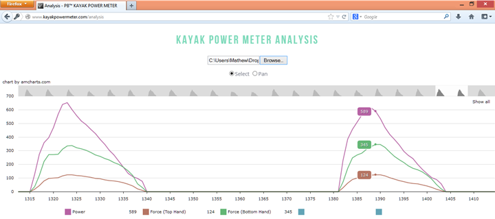 Analysis Software Screenshot B