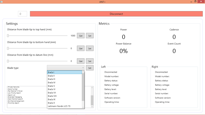 Settings Software Screenshot B
