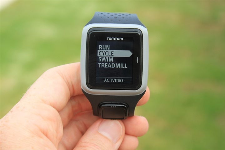 Tomtom store cycling watch